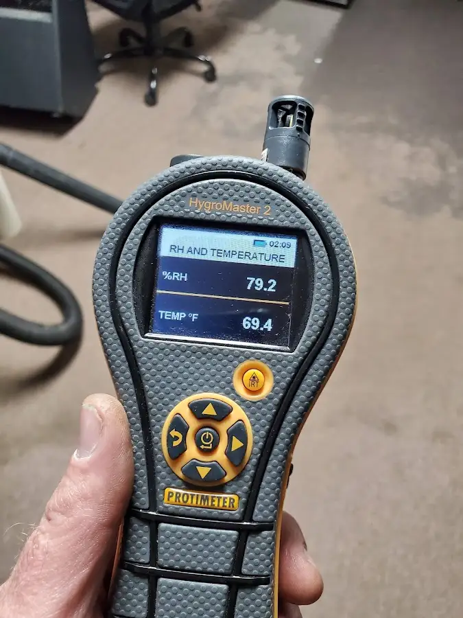 Moisture meter humidity assessment for Fire & Smoke Damage Restoration in Decorah