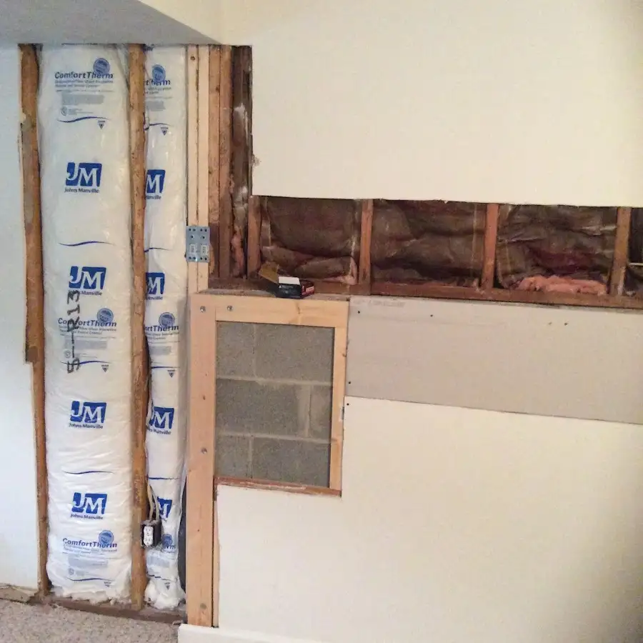 Wall insulation replacement during Odor Removal & Deodorization in Decorah